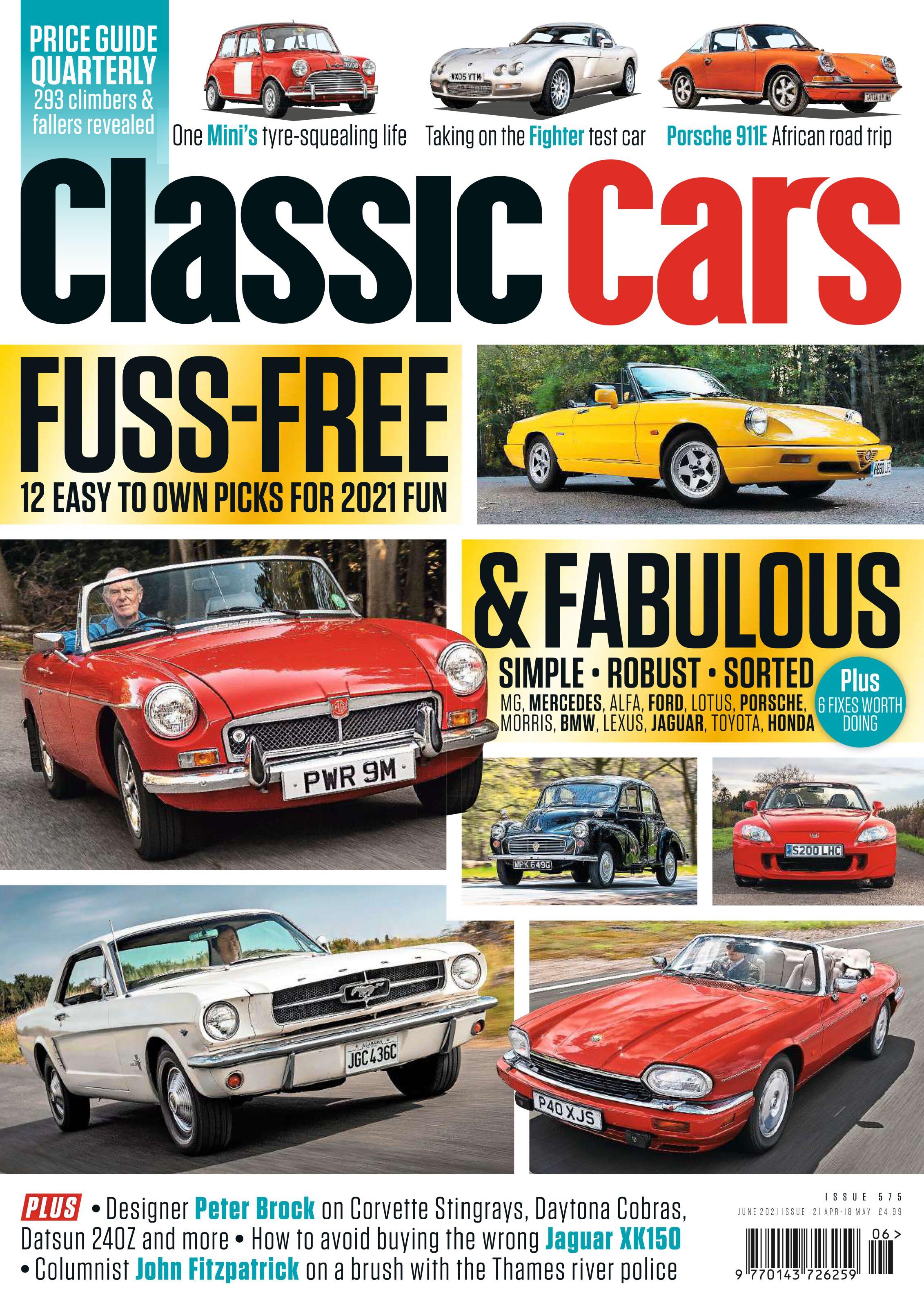 Журнал Classic Cars, june 2021